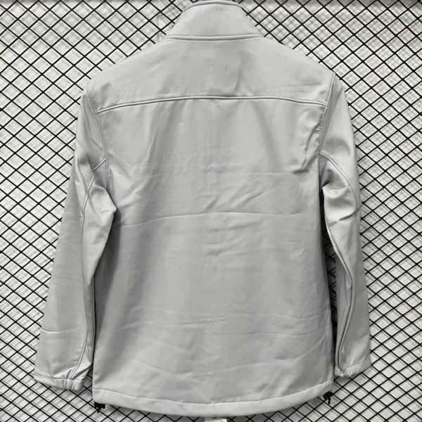 PSG 2025/26 Grey Outdoor Jacket - Back View | KFCOOL