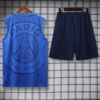 PSG 2025/26 Blue Sleeveless Shorts - Back View | KFCOOL