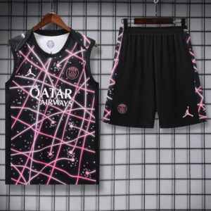 PSG 2025/26 Purple Sleeveless Shorts - Front View PSG 2025/26 Purple Sleeveless Shorts - Front View | KFCOOL