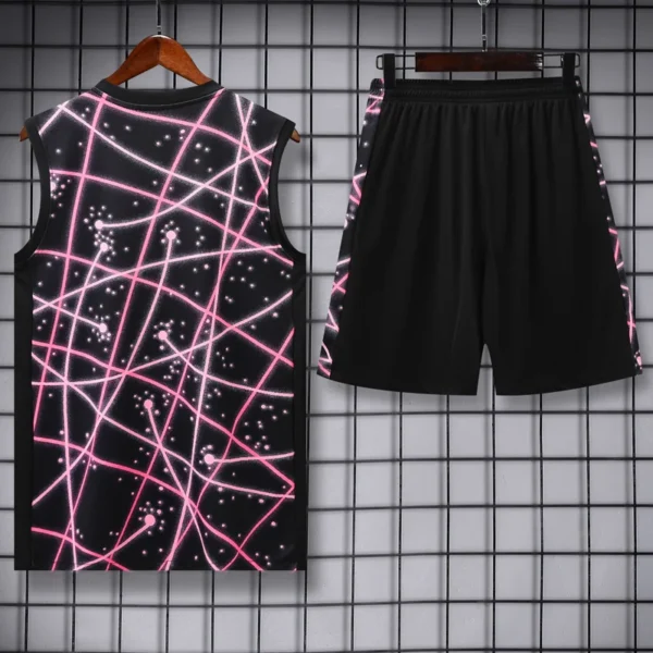 PSG 2025/26 Purple Sleeveless Shorts - Back View | KFCOOL