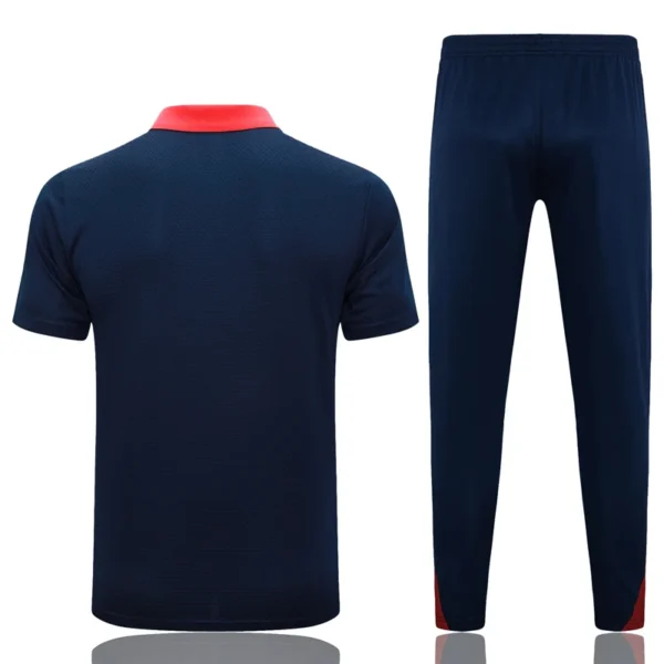 PSG 2025/26 Short Sleeve Pants Suit - Back View - KFCool – Football Jerseys & Soccer Kits Store PSG 2025/26 Short Sleeve Pants Suit - Back View | KFCOOL