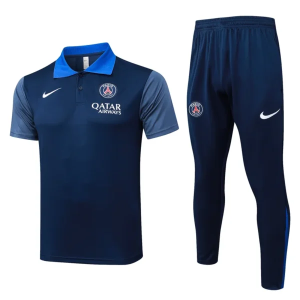PSG 2025/26 Royal Blue Short Sleeve Pants Suit - Front View - KFCool – Football Jerseys & Soccer Kits Store PSG 2025/26 Royal Blue Short Sleeve Pants Suit - Front View | KFCOOL