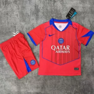 PSG 2025/26 Third Kids Kit Fan Version - Front View | KFCOOL
