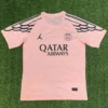 PSG 2025/26 Pink Black Special Edition Training Shirt Fan Version - Front View | KFCOOL