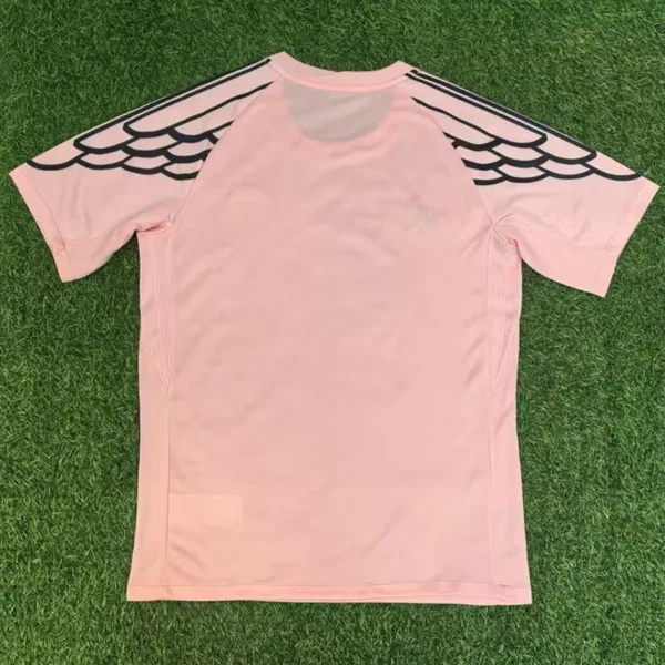 PSG 2025/26 Pink Black Special Edition Training Shirt Fan Version - Back View | KFCOOL