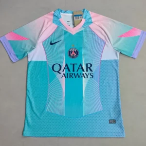 PSG 2025/26 Blue Special Edition Training Shirt Fan Version - Front View PSG 2025/26 Blue Special Edition Training Shirt Fan Version - Front View | KFCOOL