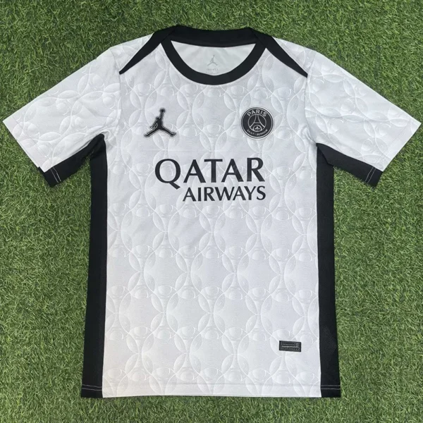 PSG 2025/26 Grey Training Shirt Fan Version - Front View | KFCOOL