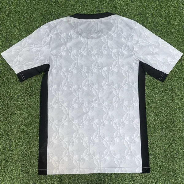 PSG 2025/26 Grey Training Shirt Fan Version - Back View | KFCOOL