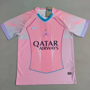 PSG 2025/26 Pink Special Edition Training Shirt Fan Version - Front View PSG 2025/26 Pink Special Edition Training Shirt Fan Version - Front View | KFCOOL