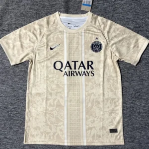PSG 2025/26 Yellow Special Edition Training Shirt Fan Version - Front View | KFCOOL