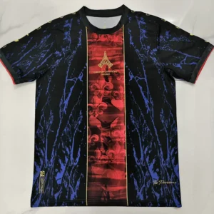 PSG 2025/26 Purple Black Training Shirt - Front View PSG 2025/26 Purple Black Training Shirt - Front View | KFCOOL
