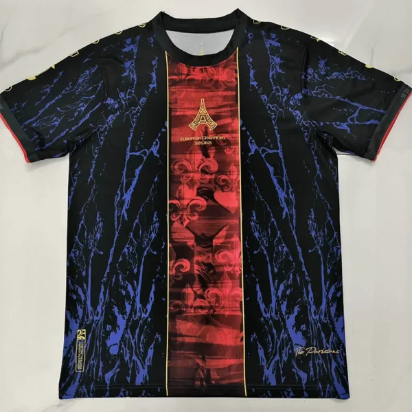 PSG 2025/26 Purple Black Training Shirt - Front View PSG 2025/26 Purple Black Training Shirt - Front View | KFCOOL