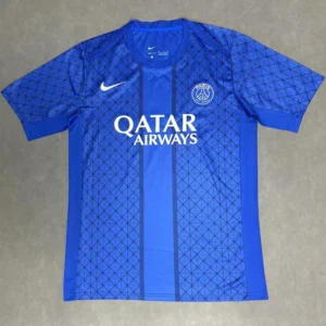 PSG 2025/26 Blue Special Edition Training Shirt - Front View PSG 2025/26 Blue Special Edition Training Shirt - Front View | KFCOOL