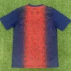 PSG 2025/26 Blue Red Special Edition Training Shirt - Back View PSG 2025/26 Blue Red Special Edition Training Shirt - Back View | KFCOOL