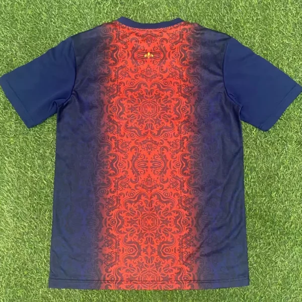 PSG 2025/26 Blue Red Special Edition Training Shirt - Back View PSG 2025/26 Blue Red Special Edition Training Shirt - Back View | KFCOOL