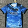 PSG 2025/26 Sky Blue Blue Special Edition Training Shirt - Front View | KFCOOL