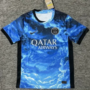 PSG 2025/26 Sky Blue Blue Special Edition Training Shirt - Front View | KFCOOL