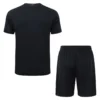 PSG 2025/26 Black Training Short Suit - Back View | KFCOOL