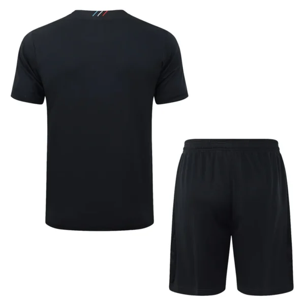 PSG 2025/26 Black Training Short Suit - Back View | KFCOOL