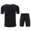 PSG 2025/26 Black Pink Training Short Suit - Back View PSG 2025/26 Black Pink Training Short Suit - Back View | KFCOOL