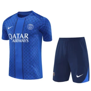 PSG 2025/26 Blue Training Short Suit - Front View PSG 2025/26 Blue Training Short Suit - Front View | KFCOOL