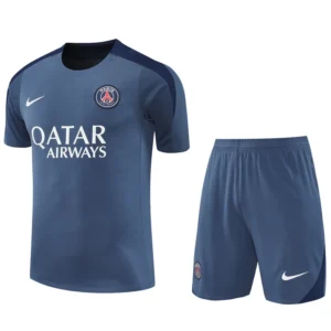 PSG 2025/26 Grey Training Short Suit - Front View PSG 2025/26 Grey Training Short Suit - Front View | KFCOOL