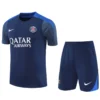 PSG 2025/26 Navy Training Short Suit - Front View | KFCOOL