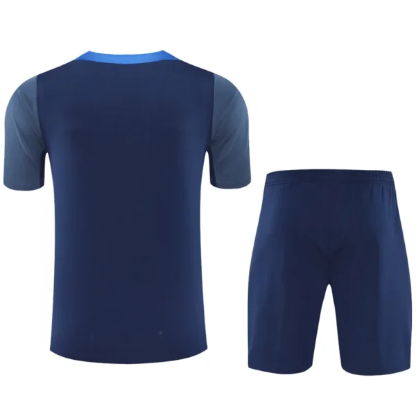 PSG 2025/26 Navy Training Short Suit - Back View | KFCOOL