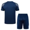 PSG 2025/26 Royal Blue Training Short Suit - Back View PSG 2025/26 Royal Blue Training Short Suit - Back View | KFCOOL