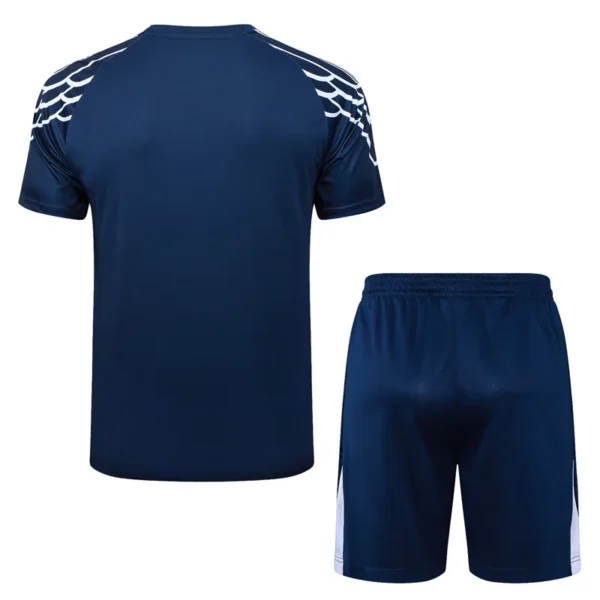 PSG 2025/26 Royal Blue Training Short Suit - Back View PSG 2025/26 Royal Blue Training Short Suit - Back View | KFCOOL