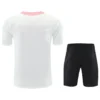 PSG 2025/26 White Training Short Suit - Back View PSG 2025/26 White Training Short Suit - Back View | KFCOOL