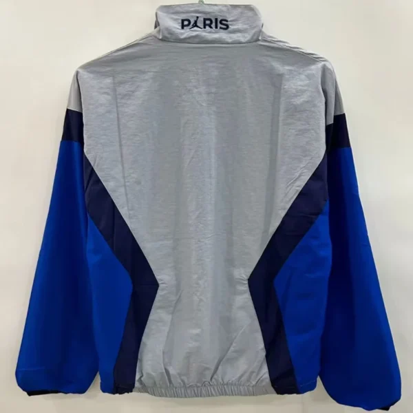 PSG 2025/26 Grey Windbreaker - Back View PSG 2025/26 Grey Windbreaker - Back View | KFCOOL