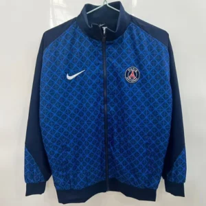 PSG 2025/26 Navy Windbreaker - Front View | KFCOOL