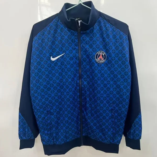 PSG 2025/26 Navy Windbreaker - Front View PSG 2025/26 Navy Windbreaker - Front View | KFCOOL