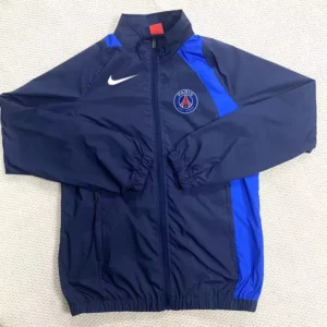 PSG 2025/26 Royal Blue Windbreaker - Front View PSG 2025/26 Royal Blue Windbreaker - Front View | KFCOOL