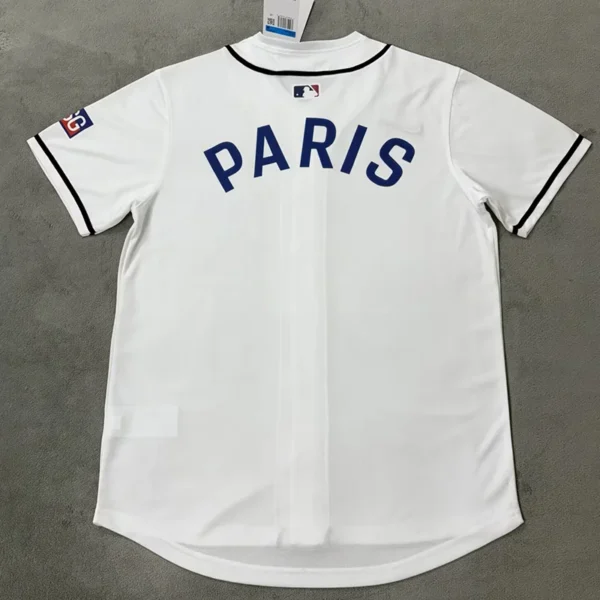 PSG 2025/26 White Jersey Fan Version - Back View | KFCOOL