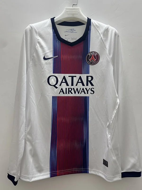 PSG 2026/27 Away Long Sleeve Jersey Fan Version - Front View PSG 2026/27 Away Long Sleeve Jersey Fan Version - Front View | KFCOOL