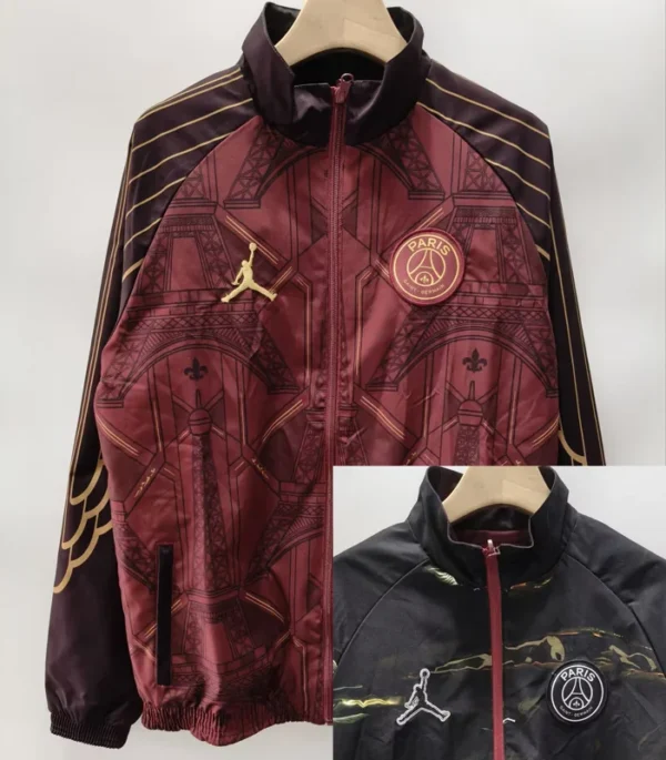 PSG 2026/27 Double Sided Windbreaker - Front View | KFCOOL