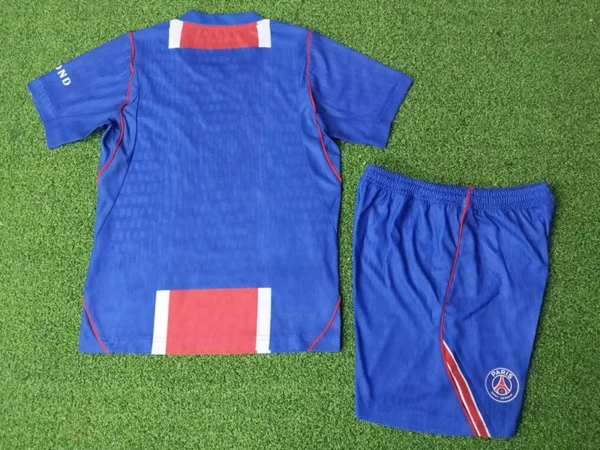 PSG 2026/27 Home Kids Kit Player Version - Detail View 3 PSG 2026/27 Home Kids Kit Player Version - Detail View 3 | KFCOOL
