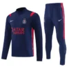 PSG 2026/27 Royal Blue Half Pull Tracksuit - Front View | KFCOOL