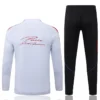 PSG 2026/27 White Red Half Pull Tracksuit - Back View - KFCool – Football Jerseys & Soccer Kits Store PSG 2026/27 White Red Half Pull Tracksuit - Back View | KFCOOL
