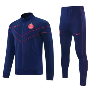 PSG 2026/27 Royal Blue Jacket Tracksuit - Front View | KFCOOL