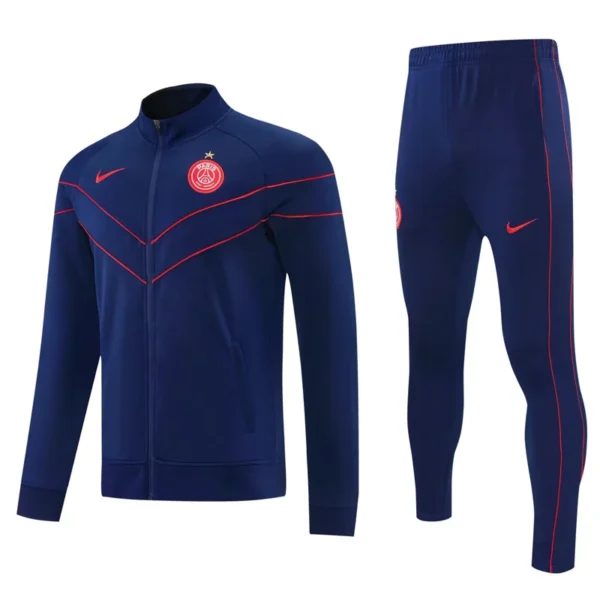 PSG 2026/27 Royal Blue Jacket Tracksuit - Front View | KFCOOL