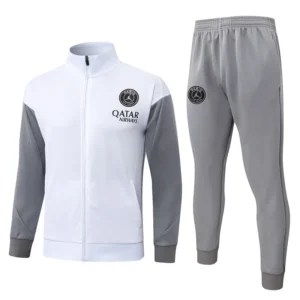 PSG 2026/27 White Jacket Tracksuit - Front View | KFCOOL