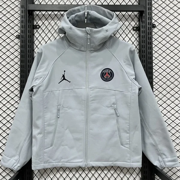 PSG 2026/27 Blue Outdoor Jacket - Front View - KFCool – Football Jerseys & Soccer Kits Store PSG 2026/27 Blue Outdoor Jacket - Front View | KFCOOL