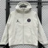 PSG 2026/27 Grey Outdoor Jacket - Front View | KFCOOL