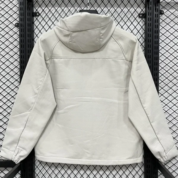 PSG 2026/27 Grey Outdoor Jacket - Back View | KFCOOL