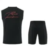 PSG 2026/27 Black Sleeveless Shorts - Back View PSG 2026/27 Black Sleeveless Shorts - Back View | KFCOOL
