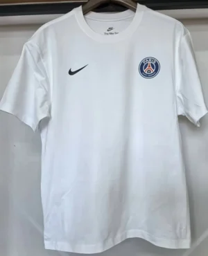 PSG 2026/27 White T-Shirt - Front View PSG 2026/27 White T-Shirt - Front View | KFCOOL