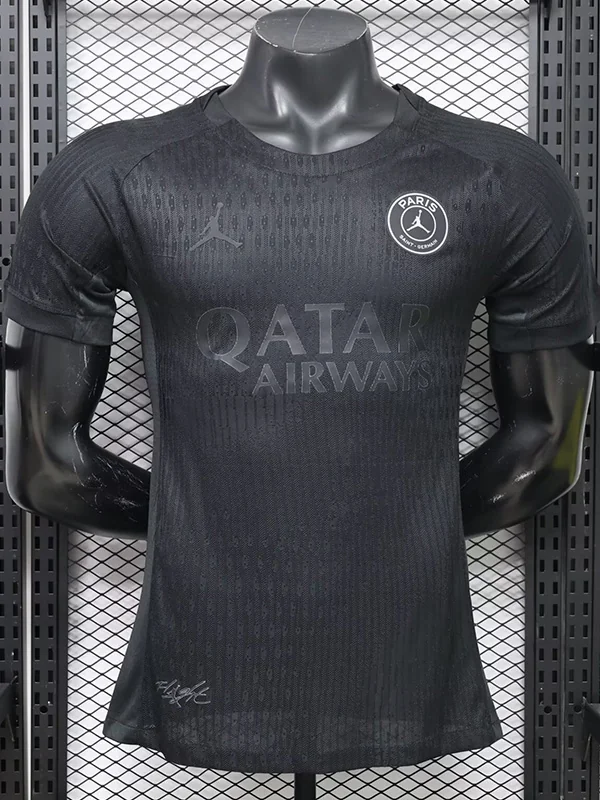 PSG 2026/27 Black Training Shirt Player Version - Front View PSG 2026/27 Black Training Shirt Player Version - Front View | KFCOOL